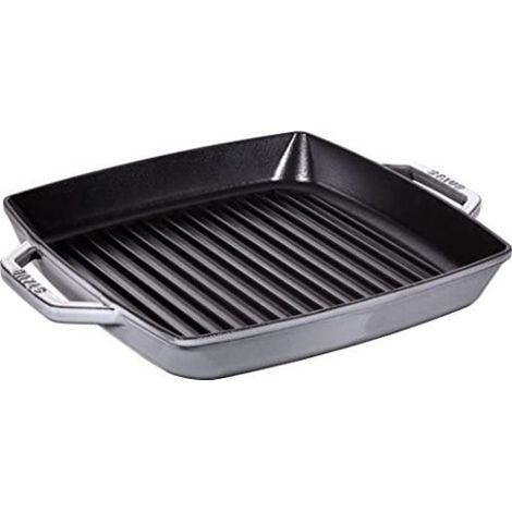 Staub Grillpfanne 33 cm Grau Graphit Gusseisen (1/3)