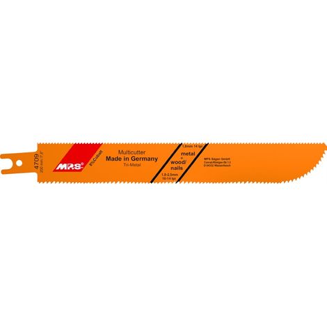Lame de scie mps 4709-2 2 pièces géométrie dent optimisée