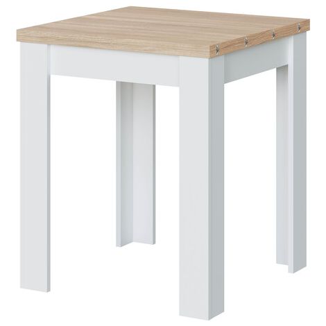 KIT TAVOLO A LIBRO 67X67X135 CM ROVERE BIANCO- 1,0 pz