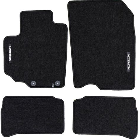 Tapis de Sol de Voiture pour Suzuki Vitara II 2015-2025 Velours Noir 4Pcs (1/5)