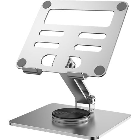 Verstellbarer Tablet-Ständer für den Schreibtisch, Tablet-Halterung, Tablet-Halterung, tragbarer Monitorständer mit 360°-Drehung (1/5)