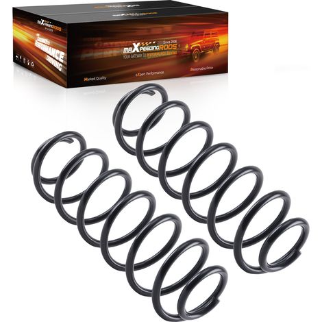 2x Coil Spring Rear Set for SEAT CORDOBA IBIZA SKODA FABIA VW POLO 6Q0511115K (1/5)