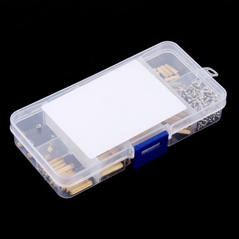 Kit d'assortiment de 270 entretoises et vis femelles M2 en laiton (1/5)