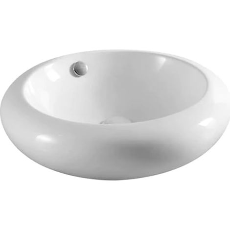 LAVABO DI APPOGGIO Mod LA31 Sanitari Ceramica LINPHA DM 51.5 Lavandino Bianco