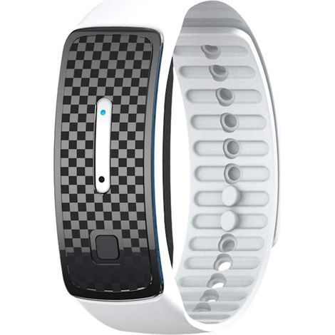 Rechargeable Insect Repellent Bracelet, Mosquito Strips, Anti-Mosquito Bracelet for Outdoor Activities for Adults and Children (White) (1/5)