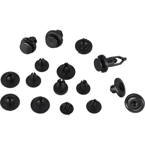 Kit 630 pièces clips voiture, fixations plastique pare-boue, rivets et attaches de retenue avec outil de démontage pour garde-boue (1/5)