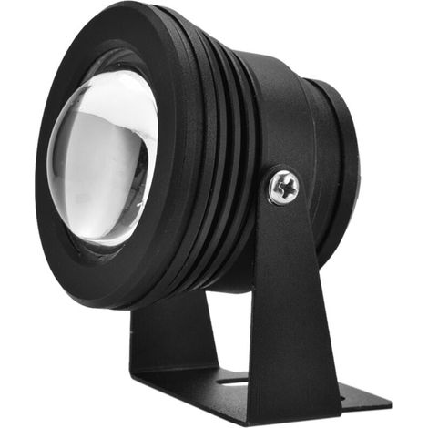12V 10W RVB tanche Aquarium LED Projecteur Lampe pour Fish Tank Piscine Jardin Sous-Marin Noir (1/5)