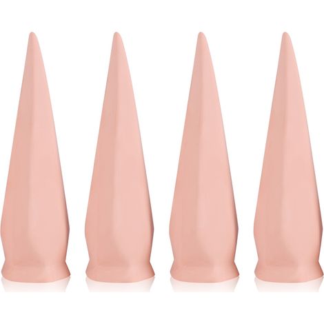 Lot de 4 tuteurs d'arrosage en terre cuite pour plantes d'intérieur/extérieur, outils d'irrigation automatique pour le jardin et les vacances (1/5)