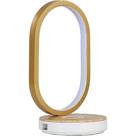 Lampe de bureau LED avec chargeur sans fil, commande sensible et veilleuse de bureau respectueuse des yeux (1/4)