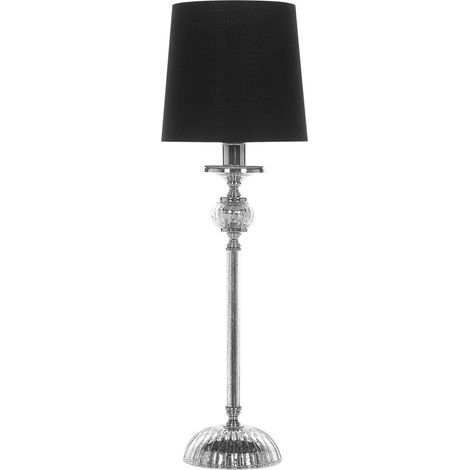Tischlampe KUBENA Metall Schwarz (1/5)