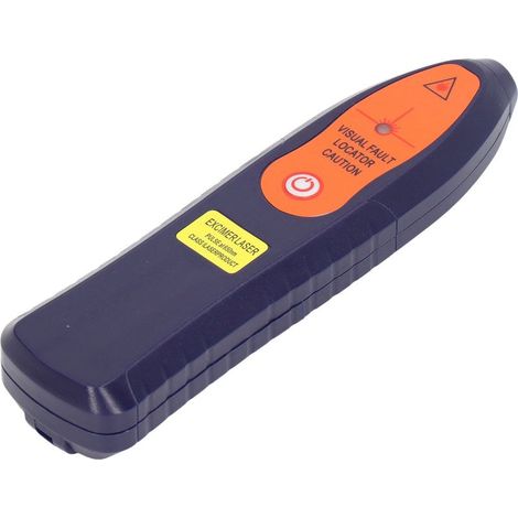 Stylo de Test Fibre Optique Rouge Haute Puissance, Localisateur de Fautes pour Câbles Réseaux avec Connecteurs FC/SC/ST (1/5)