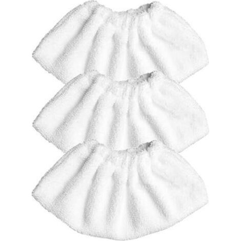 Tissu de Vapeur for Karcher EasyFix SC2 SC3 SC4 SC5 Remplacement des Chiffres de Nettoyage Couvercle de Couverture de Microfibre MOP STAPELER Cleaner Accessoires (Color : SMT566-3PCS) (1/4)