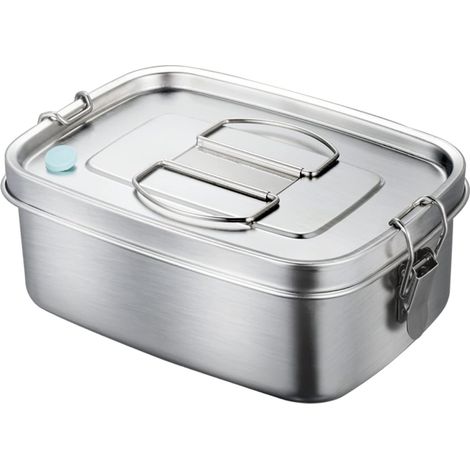 Sac à lunch isotherme en acier inoxydable avec séparateurs, pour le transport quotidien des repas au travail, à l'école, en pique-nique ou en voyage.-AquaForge (1/5)