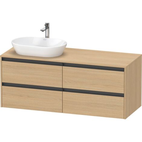 Duravit Ketho.2 Konsolenwaschtischunterbau wandhängend, (1/2)