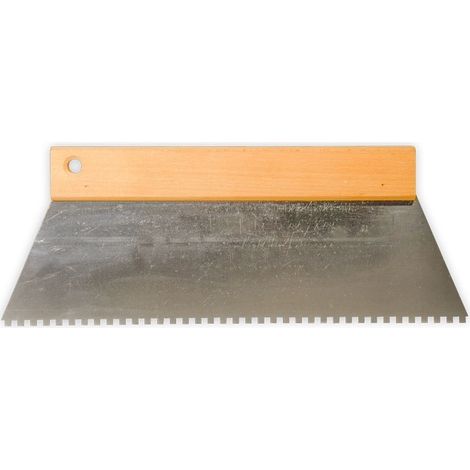 Edma – Peigne à colle 300 mm 4x4 mm pour application uniforme de colle – Parfait pour surfaces planes – 255155 (1/2)