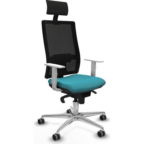 Piqueras y Crespo 4B086G1 Silla de oficina turquesa confortable