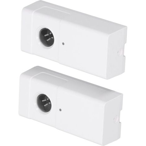 Capteur infrarouge d'ouverture de porte 940nm, portée de 30m, détecteur infrarouge de porte à cellule photoélectrique à faisceau unique 12-24V pour la sécurité de la maison blanc (1/5)