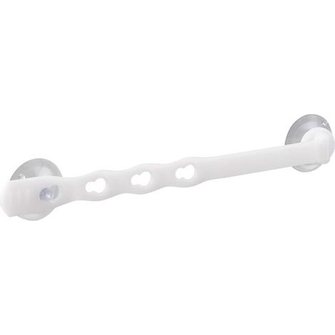 Entrebailleur à ventouse pour fenêtre 1 à 2 vantaux, PVC, 214mm, blanc - (1/2)