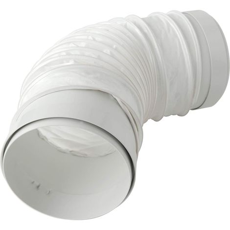 La Ventilazione CGF150B Giunto flessibile ø 150 mm interno con imbocchi F/F per tubi tondi. Colore bianco