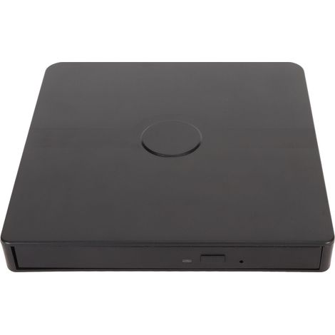Boîtier externe pour graveur DVD Ultra Slim USB-C 3.0, coque pour disque optique, ordinateur portable et PC de bureau, type C (1/5)