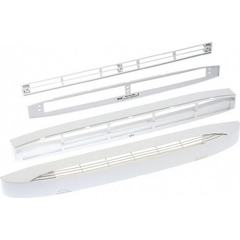 Atlantic 422334 45m3/h Acoustic Self-Steering Air Inlet + Grille + Extension - 39 dBA - White