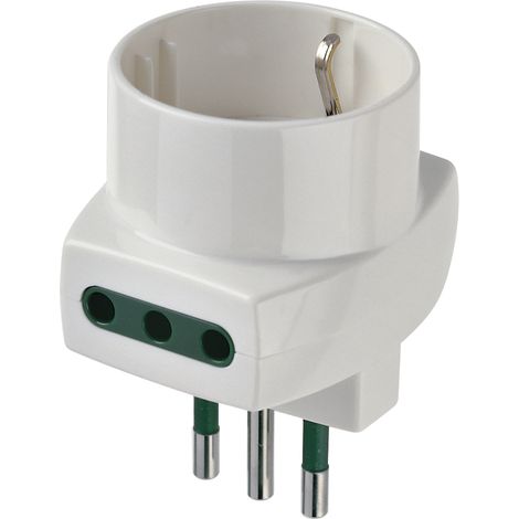 VIMAR - 00322.B Adattatore mult. S11+2P11+P30 bianco