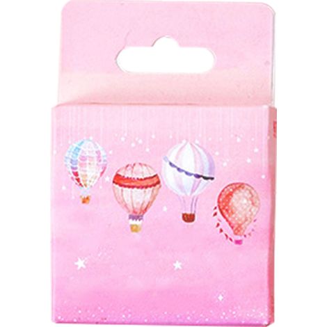 46 autocollants ballons thème montgolfière adhésifs pour décoration album scrapbooking journaling (1/5)