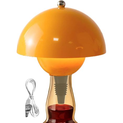 Lampe de table LED, à brancher, idéale pour les adolescents, les bureaux à domicile, les hôtels, les restaurants, les campings et les studios. (1/5)