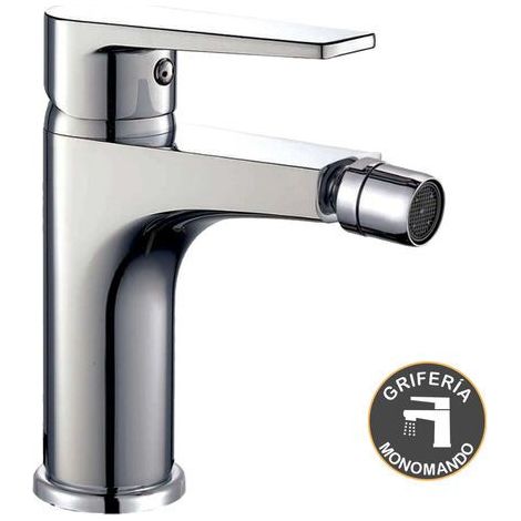 Kibath Grifo de Bidet monomando DEN acabado CROMO brillo fabricado en latón (1/4)