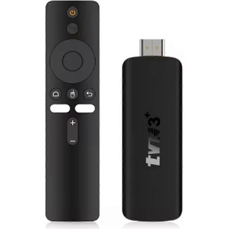Mortal TVR3+ TV-Stick: Android 14, Chromecast Voice kompatibel, Wi-Fi 6, Bluetooth 5.0, USB, HDR10, RK3518. (1/5)