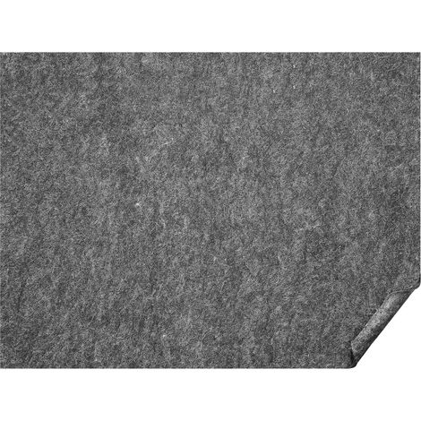 Tapis Anti-Dérapant pour Moquette, Coussin Protecteur 9' x 12', Épaisseur 1,2 cm, Feutre 100% Polyester, Confort Premium pour Tous Sols, Gris (1/5)