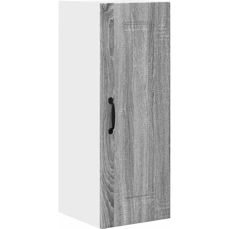 Meuble mural de cuisine,Armoire de cuisine avec porte Gris Sonoma 30 x 31 x 80 cm CFW60220 (1/5)
