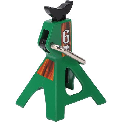 Support de levage réglable en hauteur pour voiture RC SCX10 D90 1/10, accessoire décoratif de simulation, mini cric de levage vert (1/5)