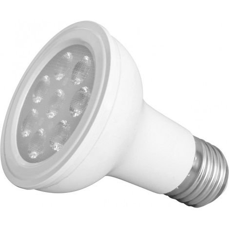 Blanc Neutre - Ampoule LED - E27 - PAR20 - 8 W - SMD Epistar - Ecolife Lighting®