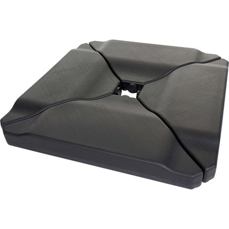 Schirmständer HHG-358, Ampelschirmständer Marktschirmständer für Bodenkreuz, 80kg