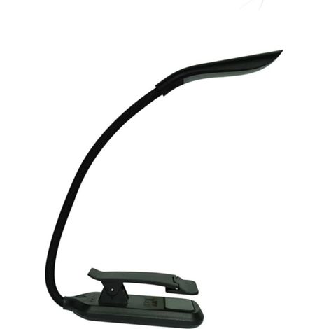Hemobllo Lampe de Lecture LED à Pince Flexible en Abs Batterie (1/5)