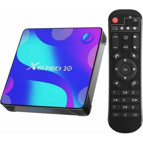 TV Box - FOLAYA - X10 - Android 11.0 - 2 Go RAM - 16 Go ROM - 4K UHD (1/4)