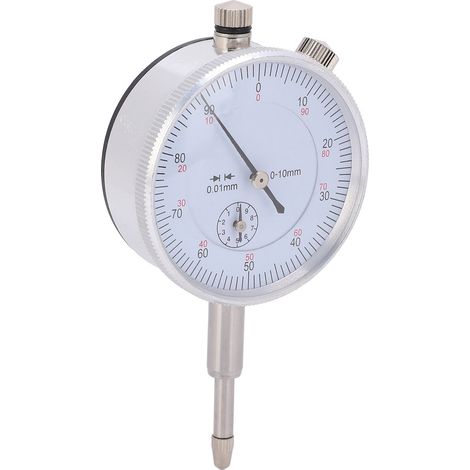 Indicateur à cadran à aiguille de haute précision, boîtier en aluminium, de 0,10 mm, pour la mesure du diamètre intérieur et de la profondeur.