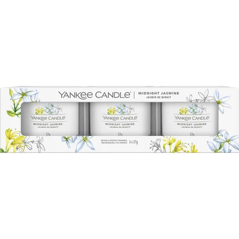 Yankee Candle Mini Midnight Jasmine Kerzenset, 3 x 37 g (1/2)