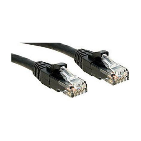 Câbles réseau et DAC LINDY UTP Cat.6 Cable Black 3m LSOH incl. Testprotocol (1/2)