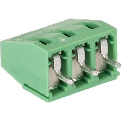 Borne de raccordement Phoenix Contact, 3 contacts , raccordement A souder série MKDS, 17.5A, 630 V