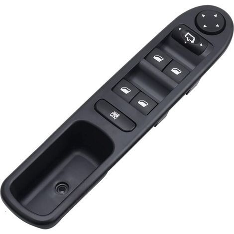 Interrupteur lève-vitre électrique Peugeot 307 – Compatible 307SW 307CC – Matériau haute qualité – Installation facile (1/5)