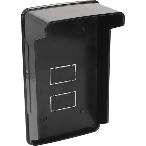 Housse de protection anti-pluie en acrylique pour sonnette sans fil, sonnette vidéo et serrure de porte. Protection imperméable pour clavier et télécommande. (1/5)