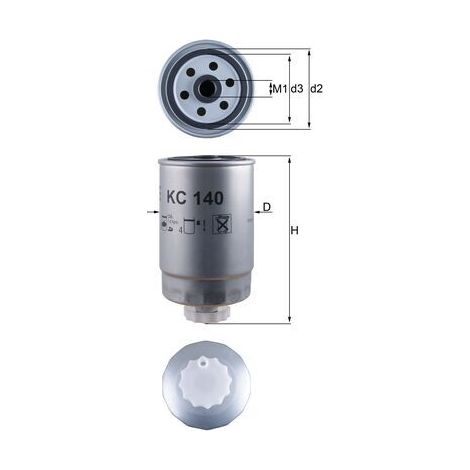 KC140 Knecht Kraftstofffilter