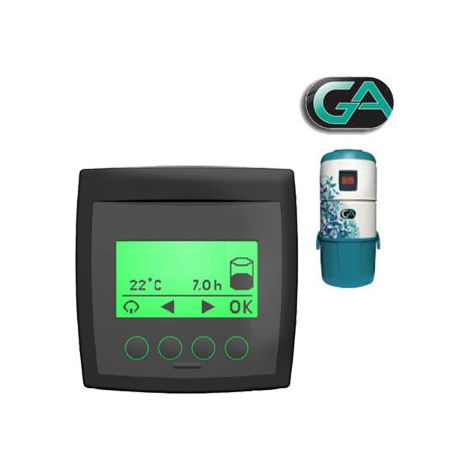 Écran LCD gamme oxy pour Général d'aspiration GA 200 Oxygène, GA 300 Nature, GA 600 Nature, Générale d'Aspiration 31052406 (1/2)