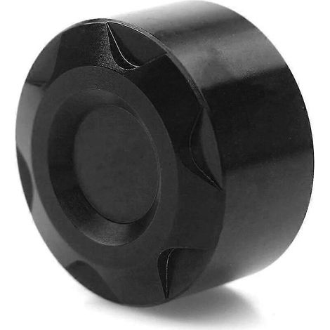 CNC-gefräster Wasserrohrverschluss aus Aluminium für Husqvarna Svartpilen 401 250 (2018–2022) – Modifiziertes Zubehör – Ohne Logo – Schwarz (1/5)