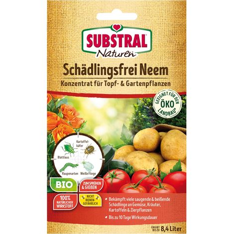 Substral Naturen Bio Schädlingsfrei Neem 4x7,5ml (1/2)