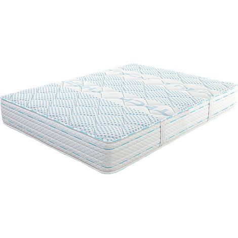 THELIO - Matelas 140x190 cm Mousse haute résilience Soutien ferme Ep.24cm (1/5)