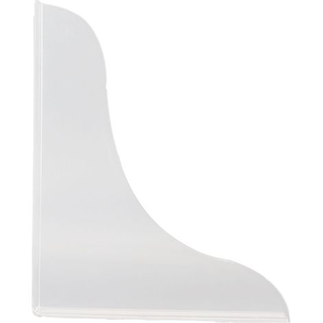 Protection contre les éclaboussures de baignoire, coin de douche en acrylique, plaque de blocage d'eau pour salle de bains, évier de cuisine 2 pièces (1/5)