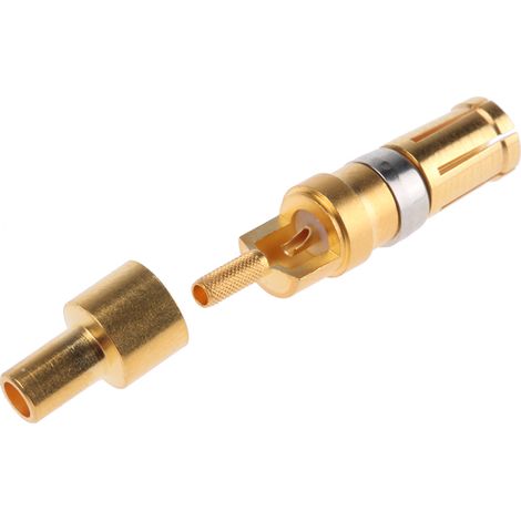 Contact coaxial Connecteur D-sub à souder, Femelle, placage Or sur nickel, Contact Coaxial ( Prix pour 1 )